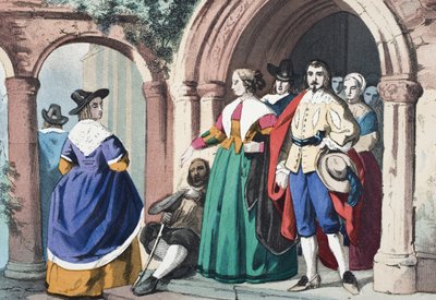 Everyday Clothes of Ordinary English People at the Time of King Charles I, from 